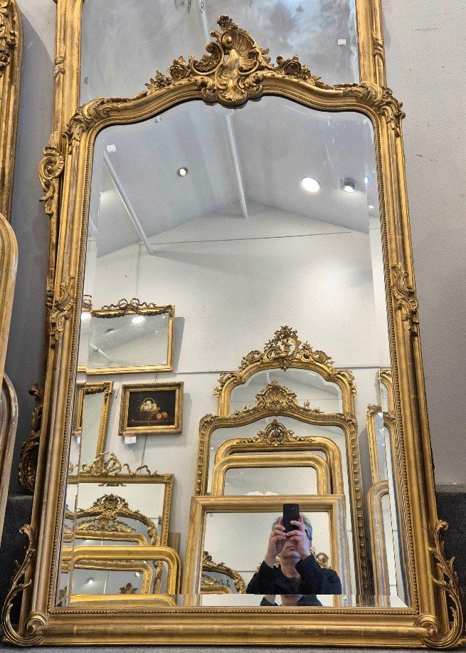 Miroir Louis XV  102*162cm-photo-3