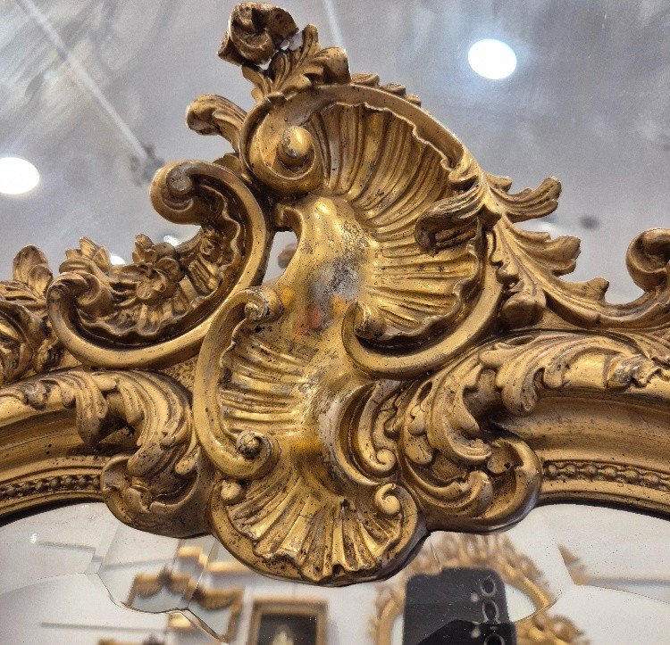 Miroir Louis XV  102*162cm-photo-4