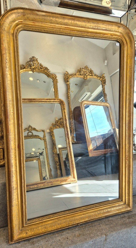 Miroir Louis Philippe 75*114 Cm-photo-1