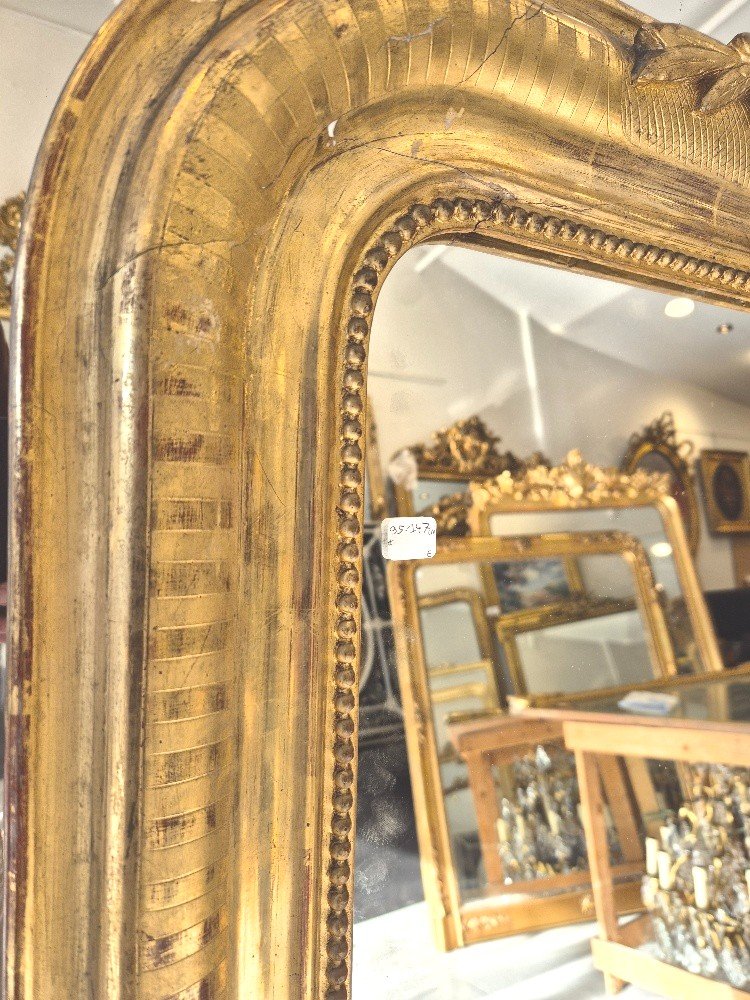 Louis Philippe Flambeau Mirror Antique Glass 95*147cm-photo-1