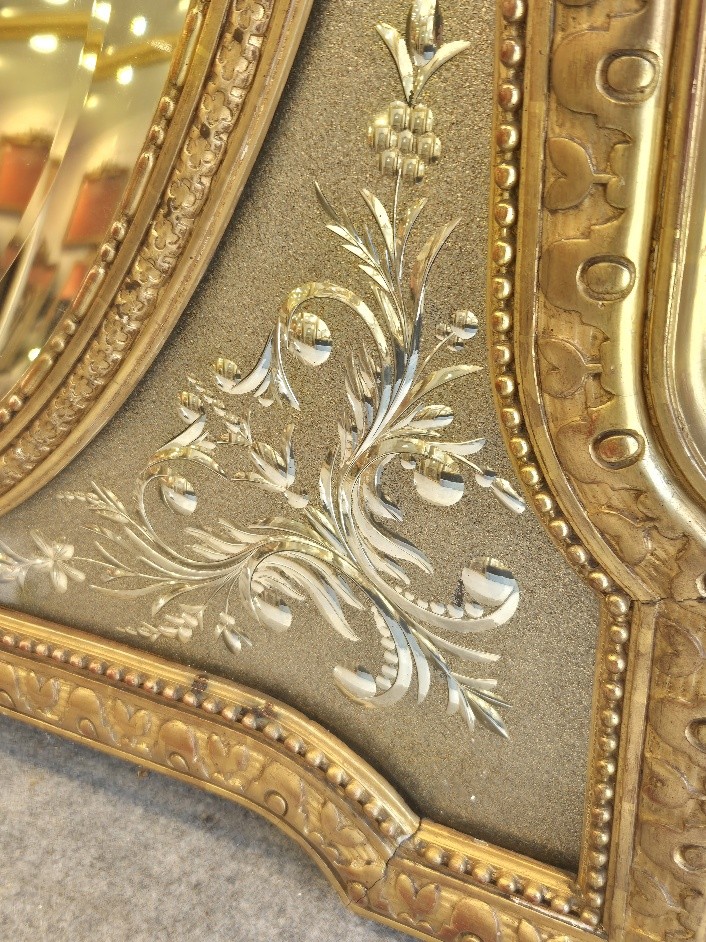 Napoleon III Mirror 88*130cm -photo-4