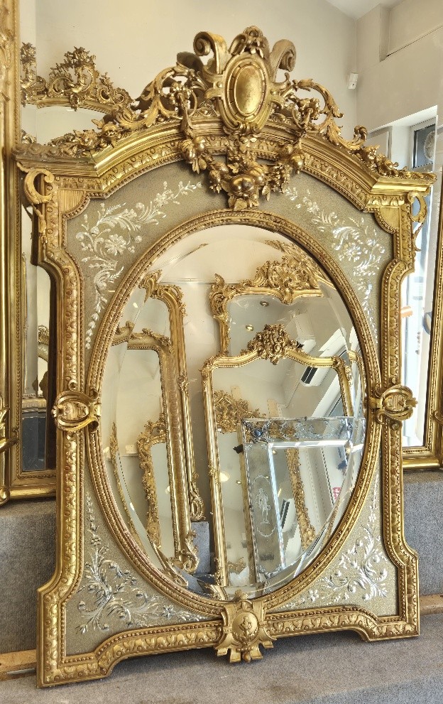 Miroir Napoléon III   88*130cm 