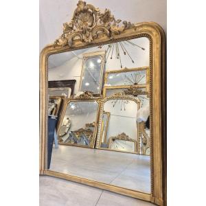 Miroir Louis Philippe Feuilles d'Or  125*170cm