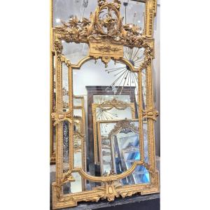 Miroir Panier Cornes Abondance Glaces Venise 100*170 Cm