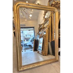 Miroir Louis Philippe Feuilles d'Or   117*155cm