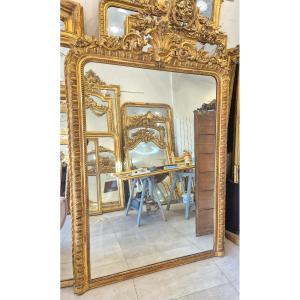 Napoleon III Gilded Mirror 138*200cm