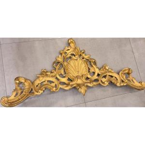 Woodwork Golden Decor 150*62cm