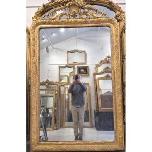 Louis Philippe Mirror Antique Glass 115*182 Cm