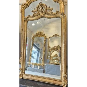 Glace Louis Philippe Miroir Ancien 108*168 Cm