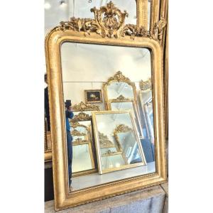 Louis Philippe Mirror With Cornucopia Pediment 101*158 Cm