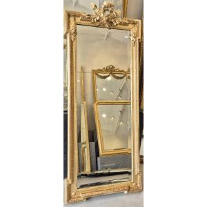 Louis XVI Beveled Mirror Flambeau 62*148 Cm