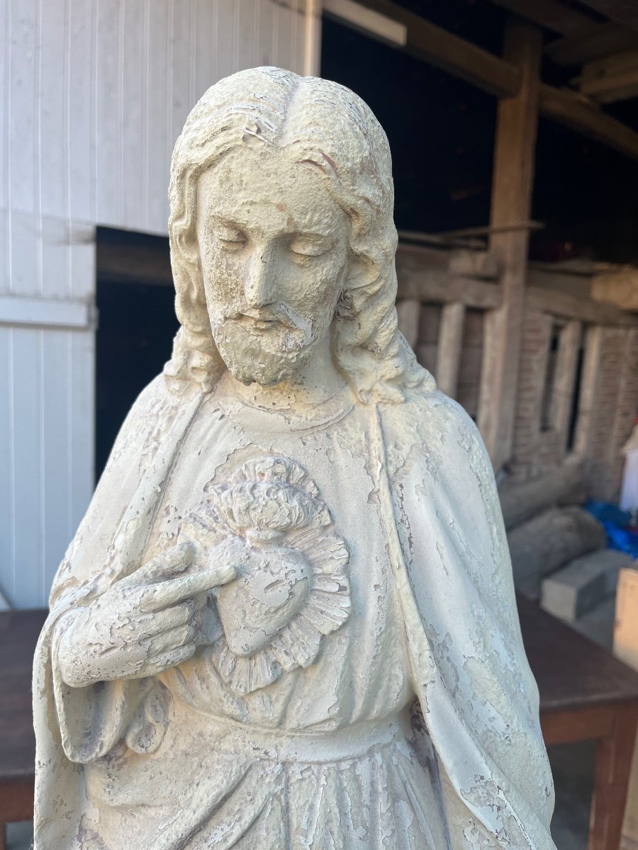 Statue Du Coeur Sacré De Jésus-photo-2