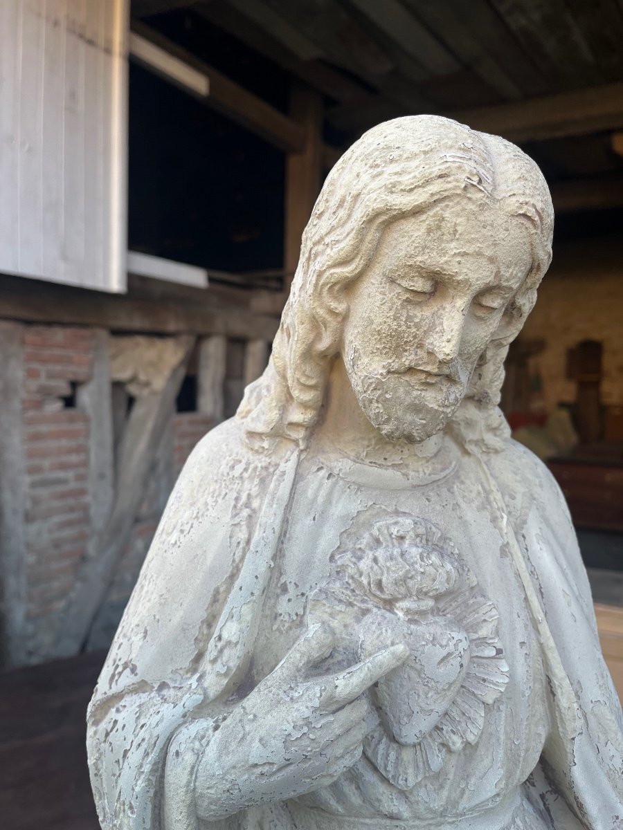 Statue Du Coeur Sacré De Jésus-photo-4