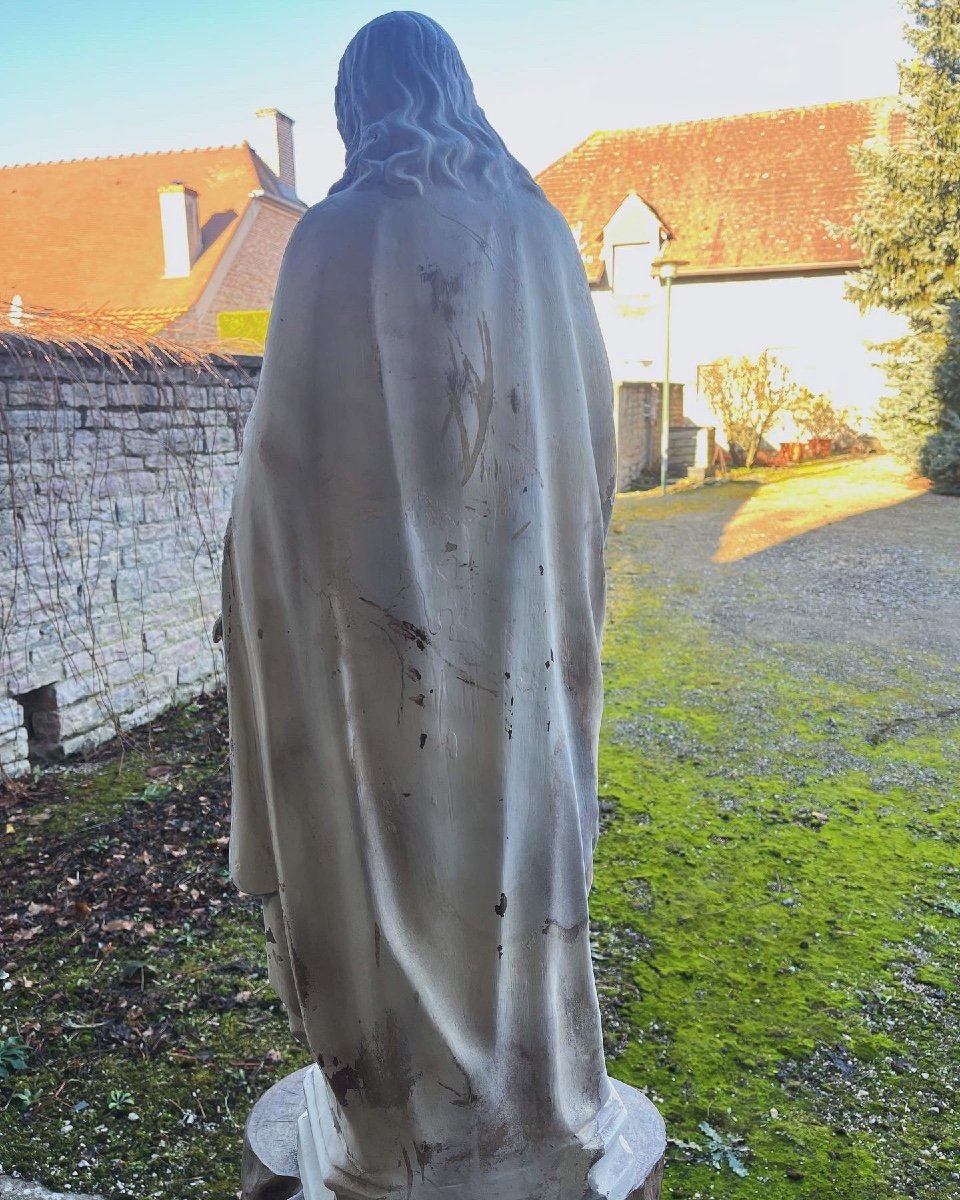 Statue Du Coeur Sacré De Jésus-photo-3