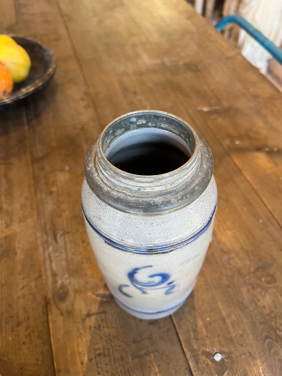 Bouteille à Pharmacie En Grès D’alsace (betschdorf)-photo-4