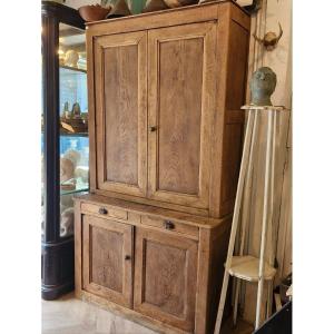 Two-body Sideboard In Solid Oak