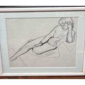 Sketch Of A Naked Woman