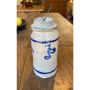 Alsace Stoneware Pharmacy Bottle (betschdorf)