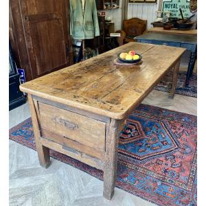 Auvergne Farmhouse Table - Early 19th Century