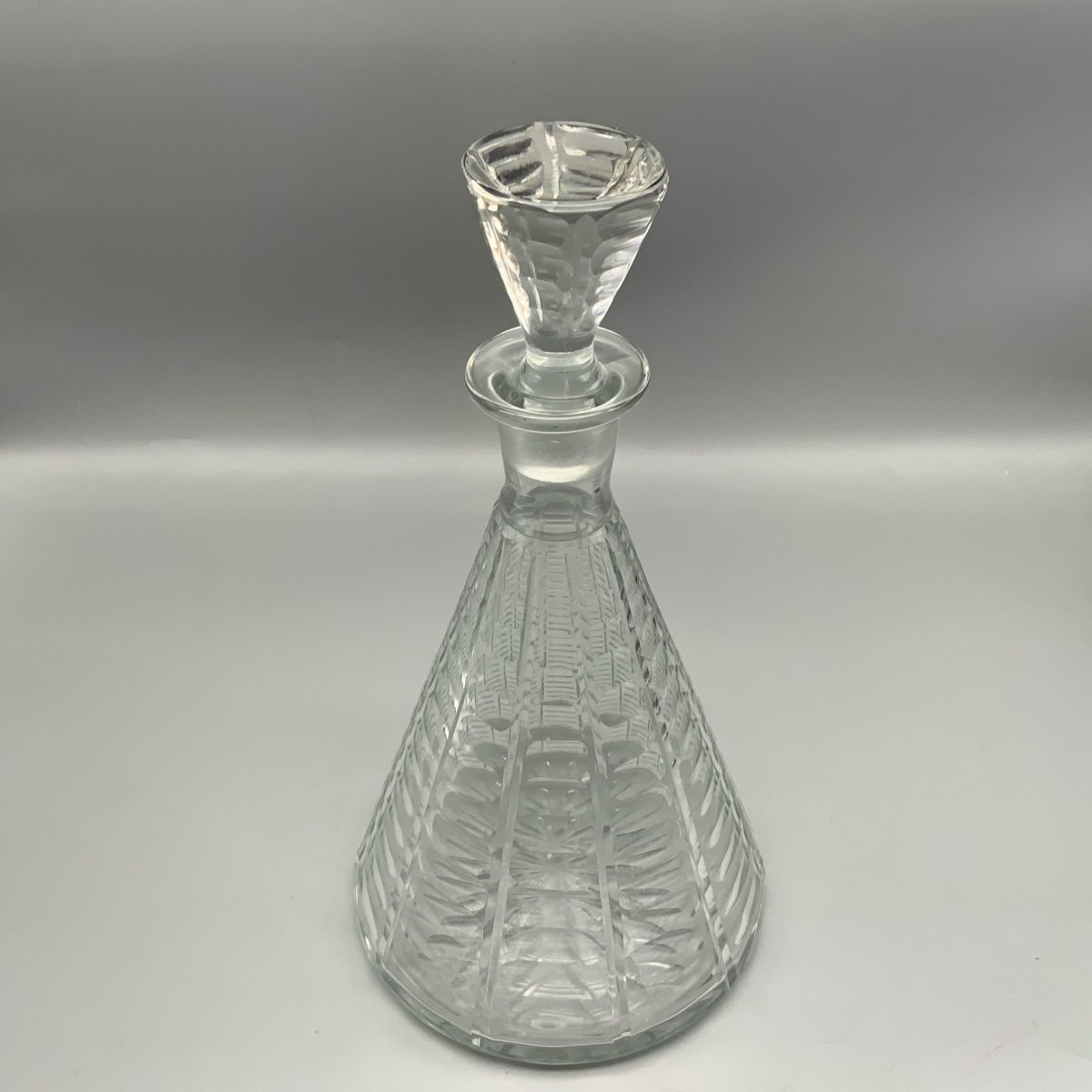 Carafe Conique Cristal-photo-2