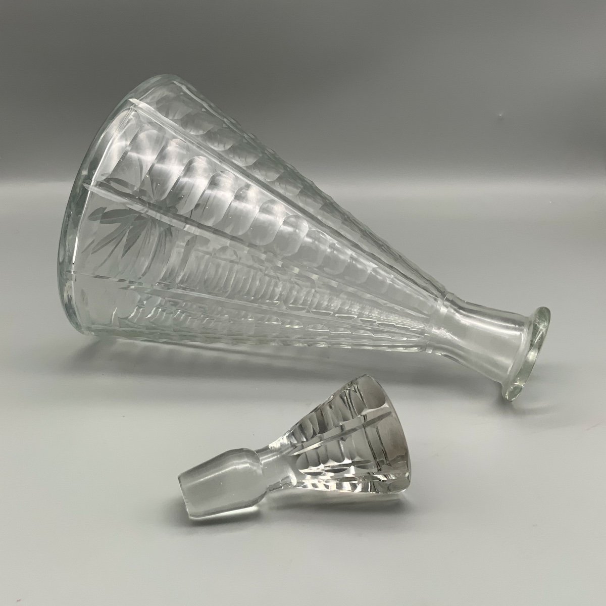 Conical Crystal Carafe-photo-3