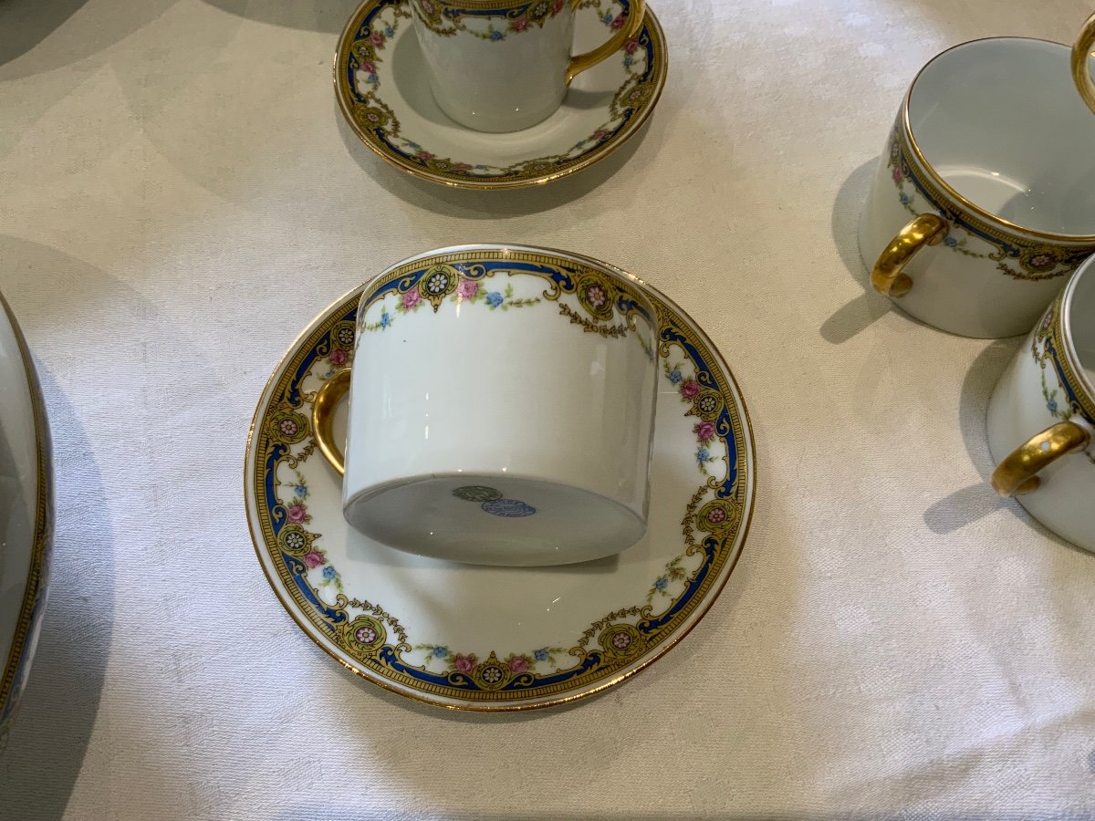 Limoges Porcelain Table Service 114 Pieces -photo-5