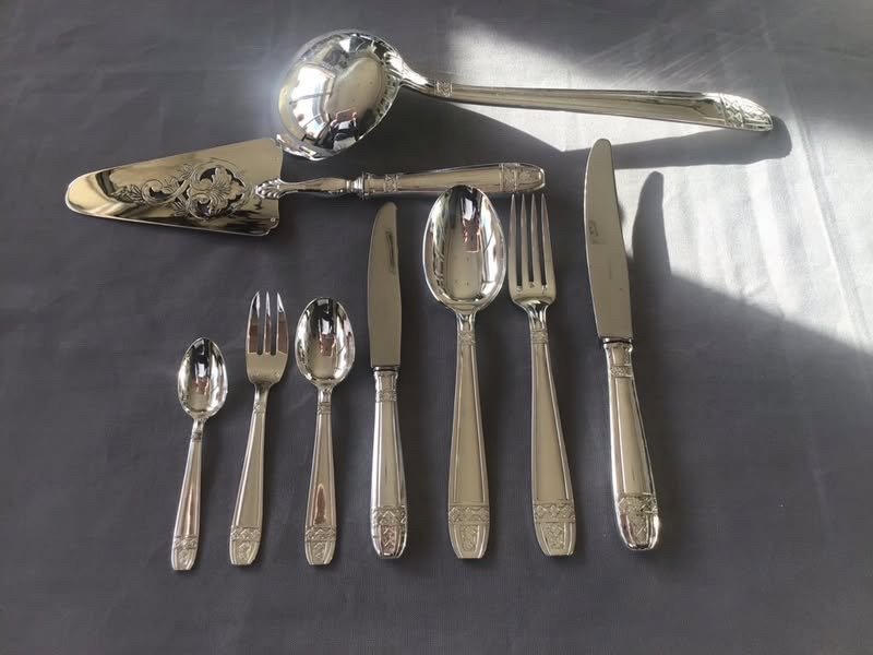 Monaco Grand Prix Art Deco Cutlery Set 86 Pieces -photo-2