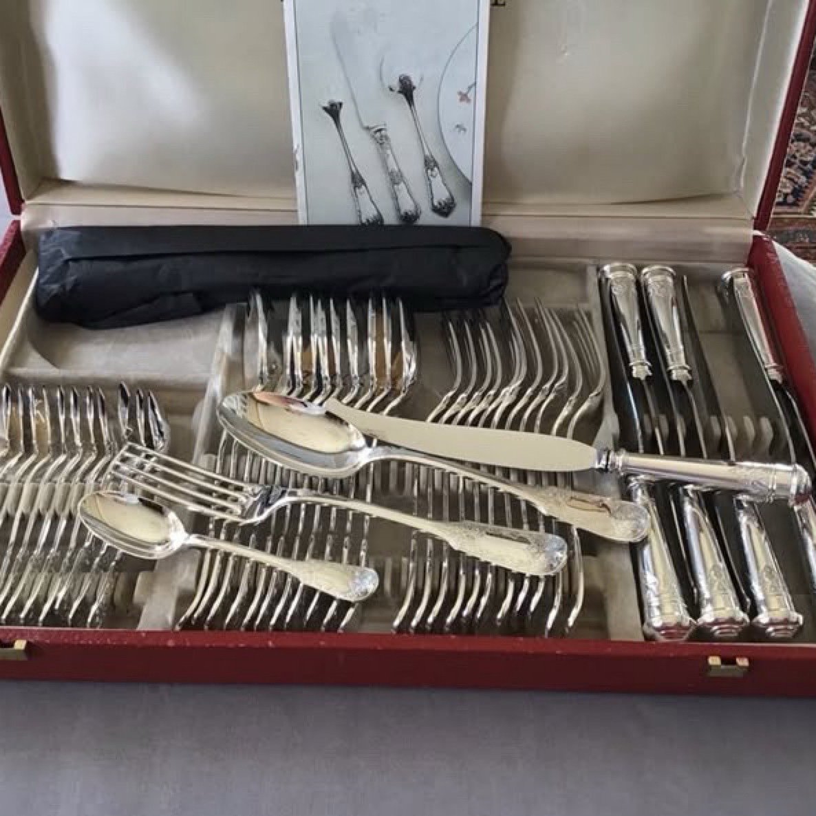 Boulenger Silver Metal Cutlery Set -photo-2