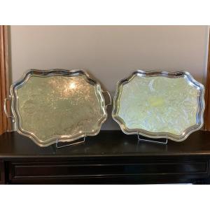 Pair Of Regency Style Trays