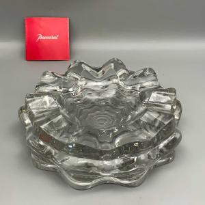 Baccarat Ashtray / Crystal Empty Pocket 