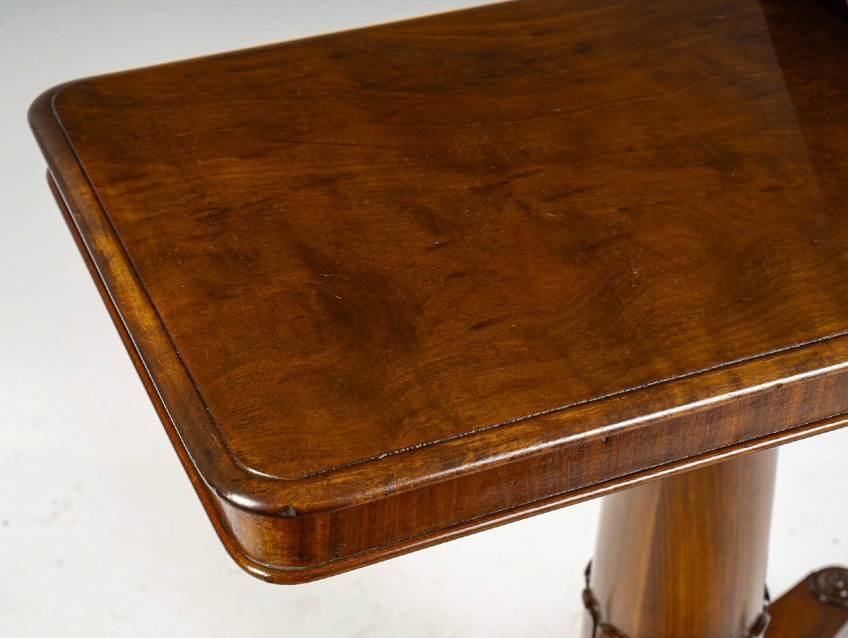 Restoration Period Mahogany System Bed Table Circa 1820-1830-photo-1