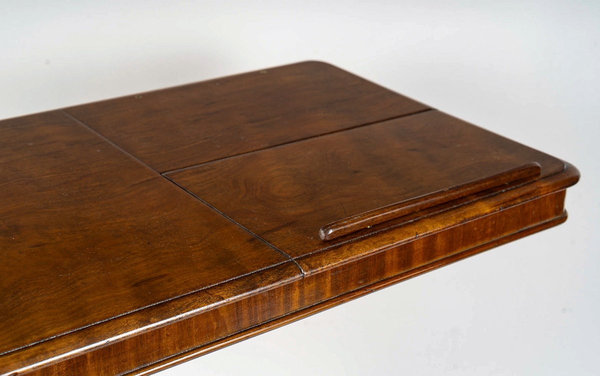 Restoration Period Mahogany System Bed Table Circa 1820-1830-photo-2