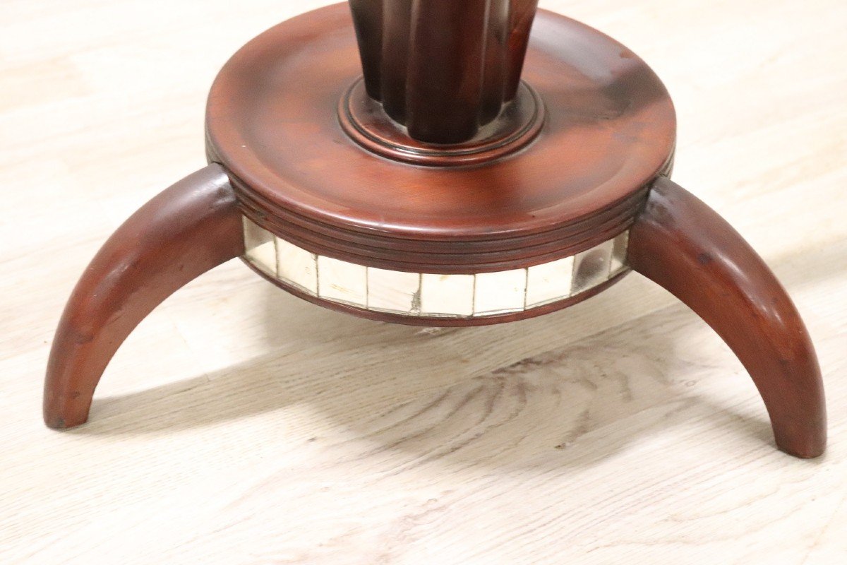 Mid-century Round Coffee Table, 1950s-photo-3