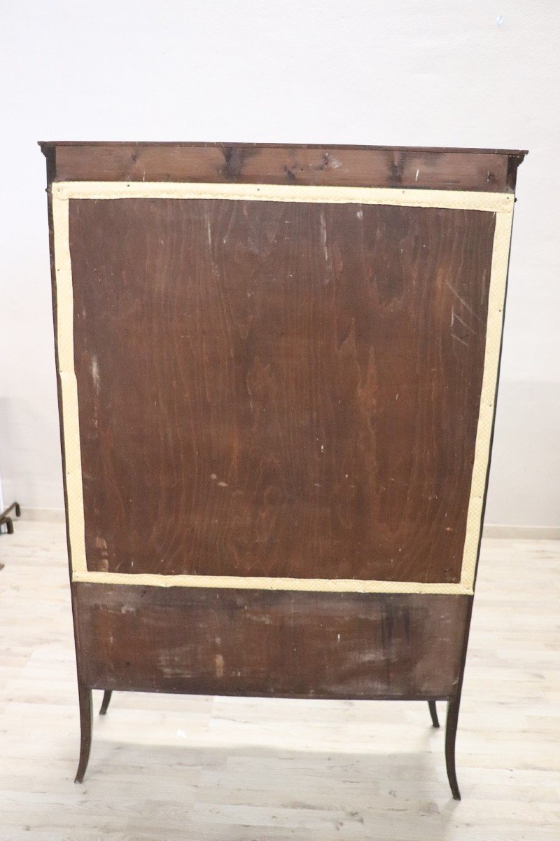 Inlaid Walnut Vitrine-photo-8