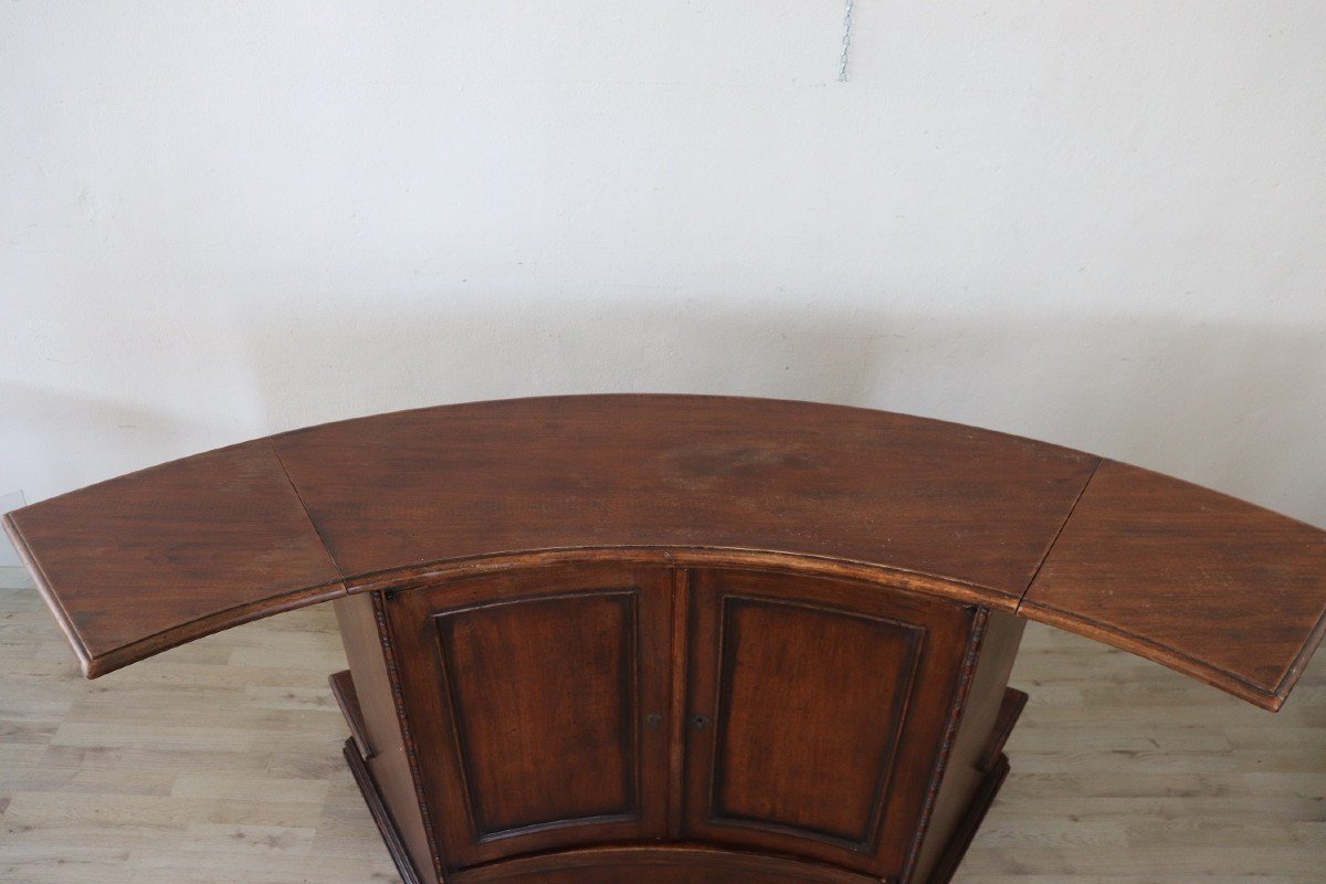 Cabinet Bar Counter In Walnut, 1980s-photo-2