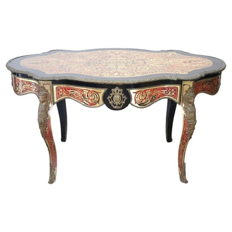 Antique Gilt Bronze Writing Desk 19th Century