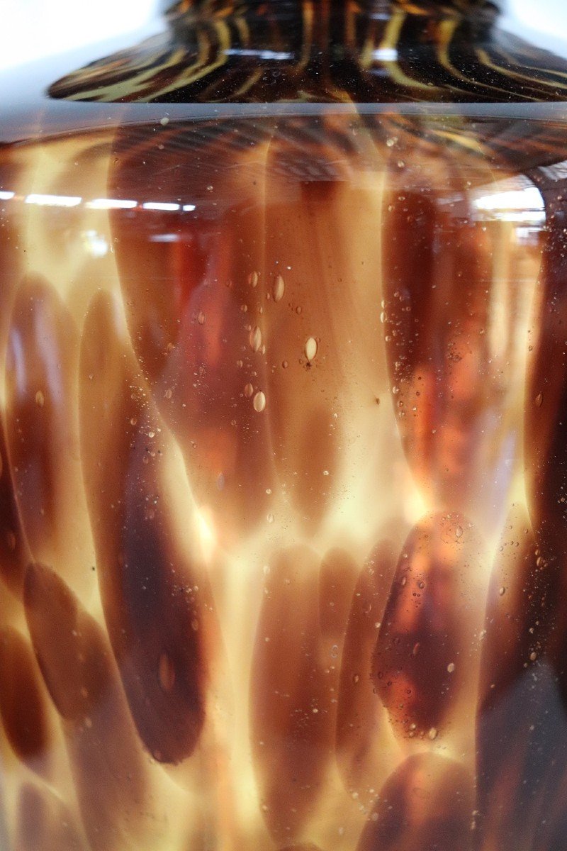 Grand Vase En Verre De Murano, Italie, 1980-photo-4