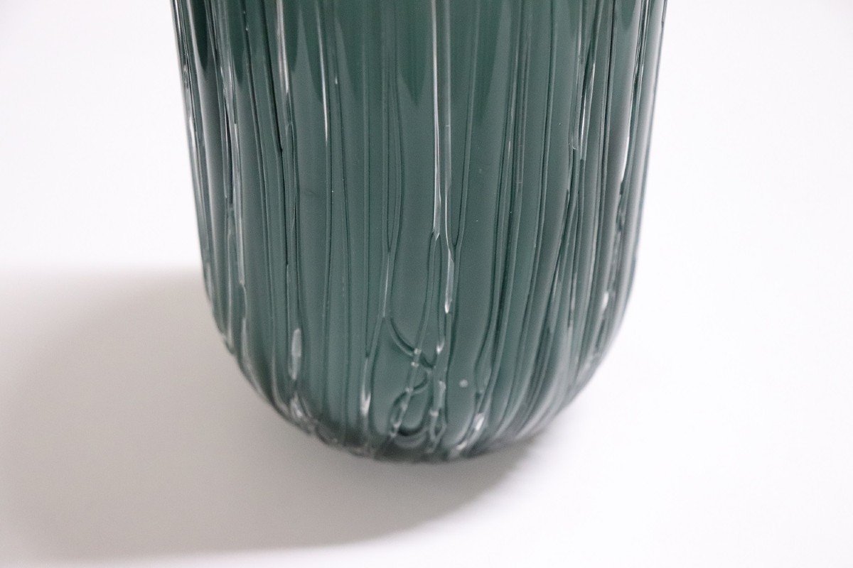 Murano Artistic Glass Vase, 1970s-photo-4