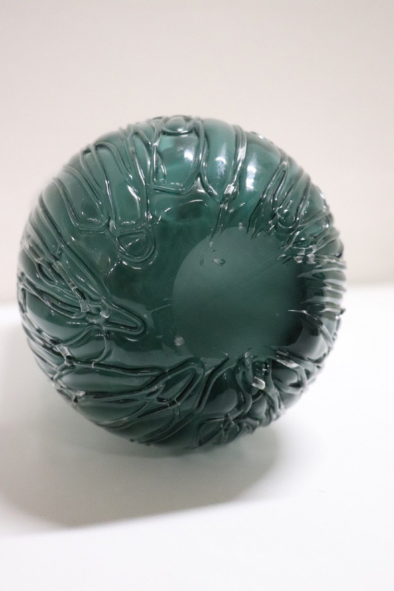 Murano Artistic Glass Vase, 1970s-photo-2