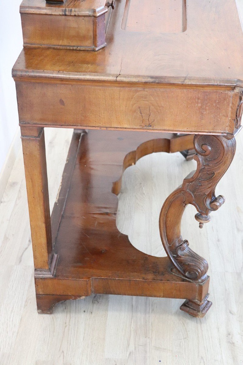 Antique Walnut Dressing Table, 1825-photo-1