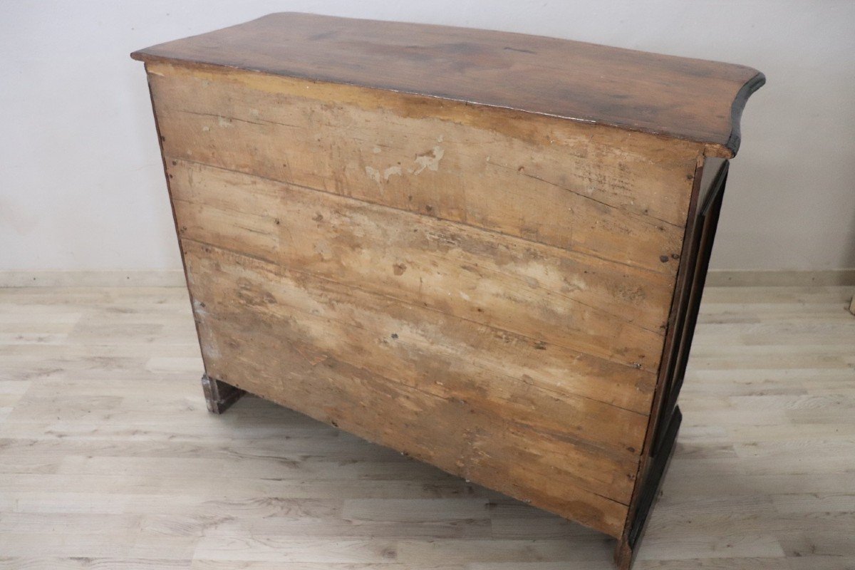 Antique Chest Of Drawers With Walnut Inlay, 17th Century-photo-7