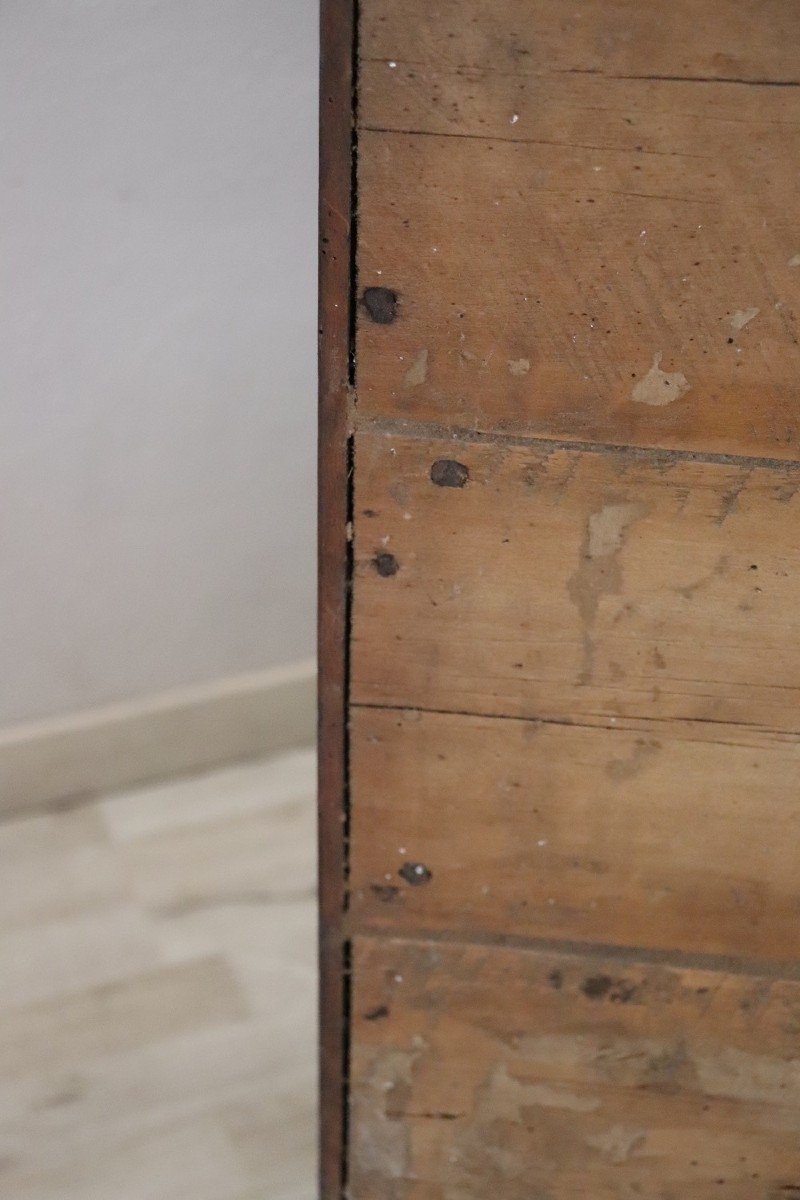 Antique Chest Of Drawers With Walnut Inlay, 17th Century-photo-8