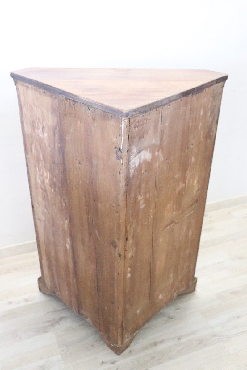 Walnut Corner Cabinet-photo-2