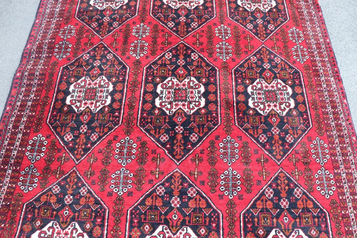 Tapis Shiraz Du Moyen-orient - cm 298 x 199-photo-3