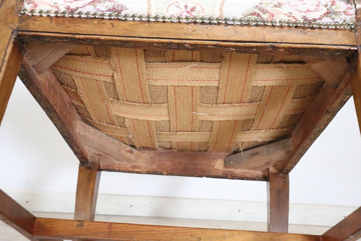 Armchair In Walnut, 18th Century-photo-7