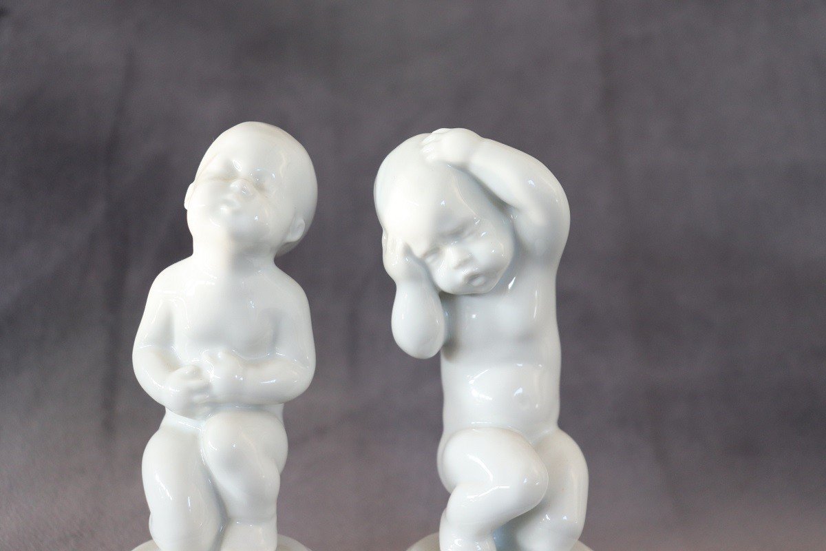 Porcelain Figurines By Bing & Grondahl, 1980s, Set Of 2-photo-2