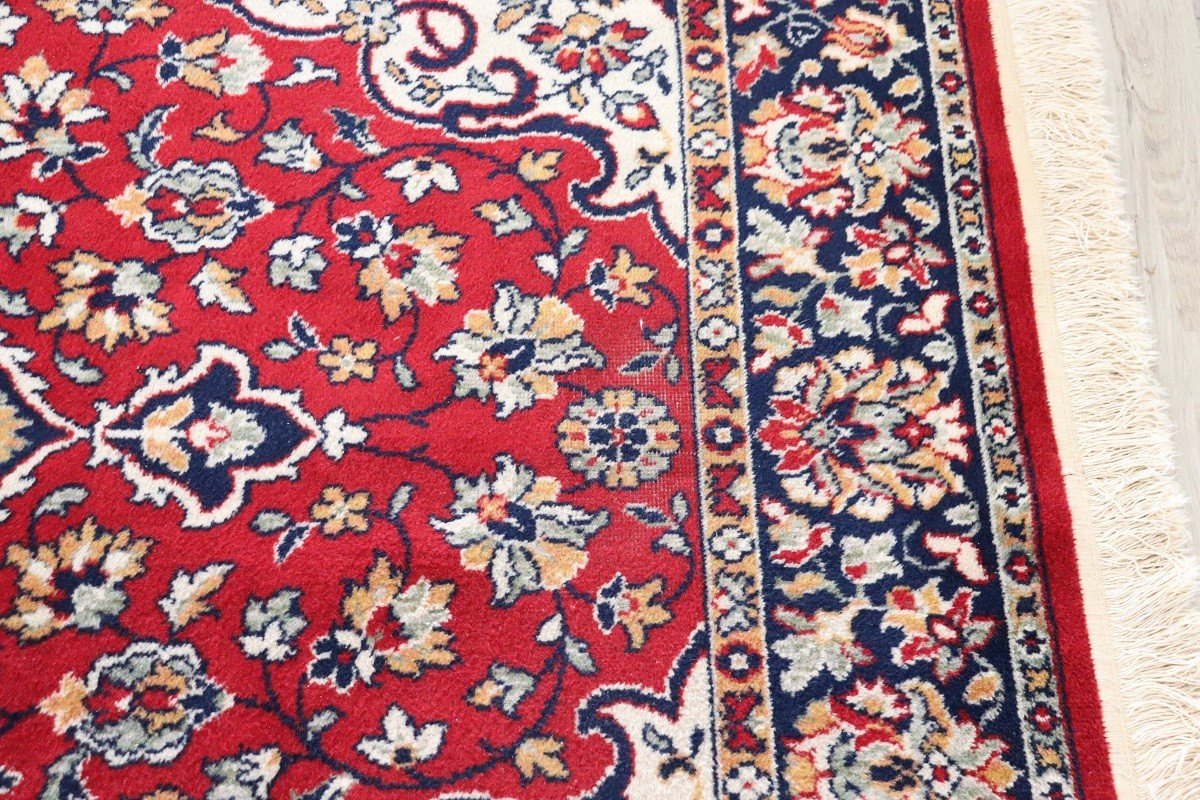 Middle Eastern Handmade Kashan Rug, 1980s-photo-3