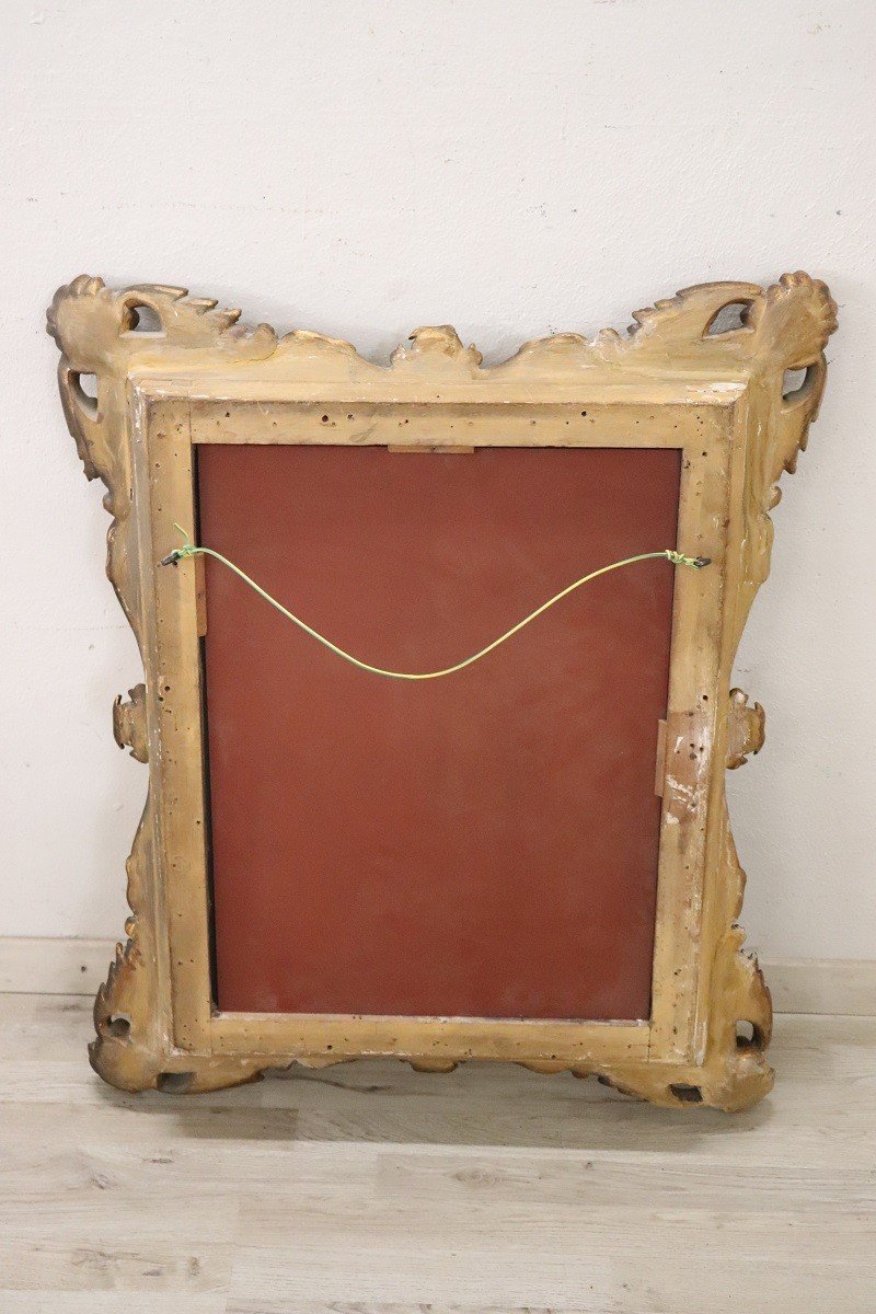 Gilded Wood Wall Mirror-photo-8