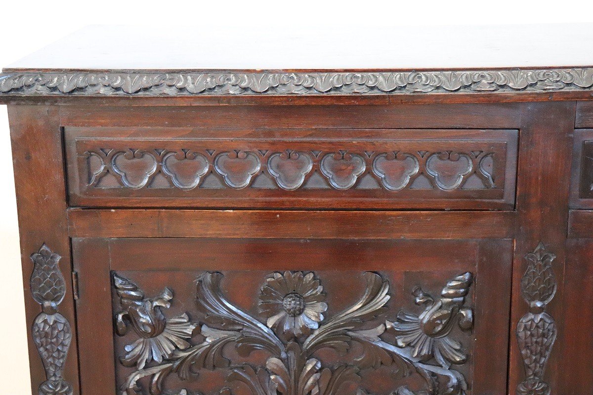 Early 20th Century Beech Sideboard-photo-3