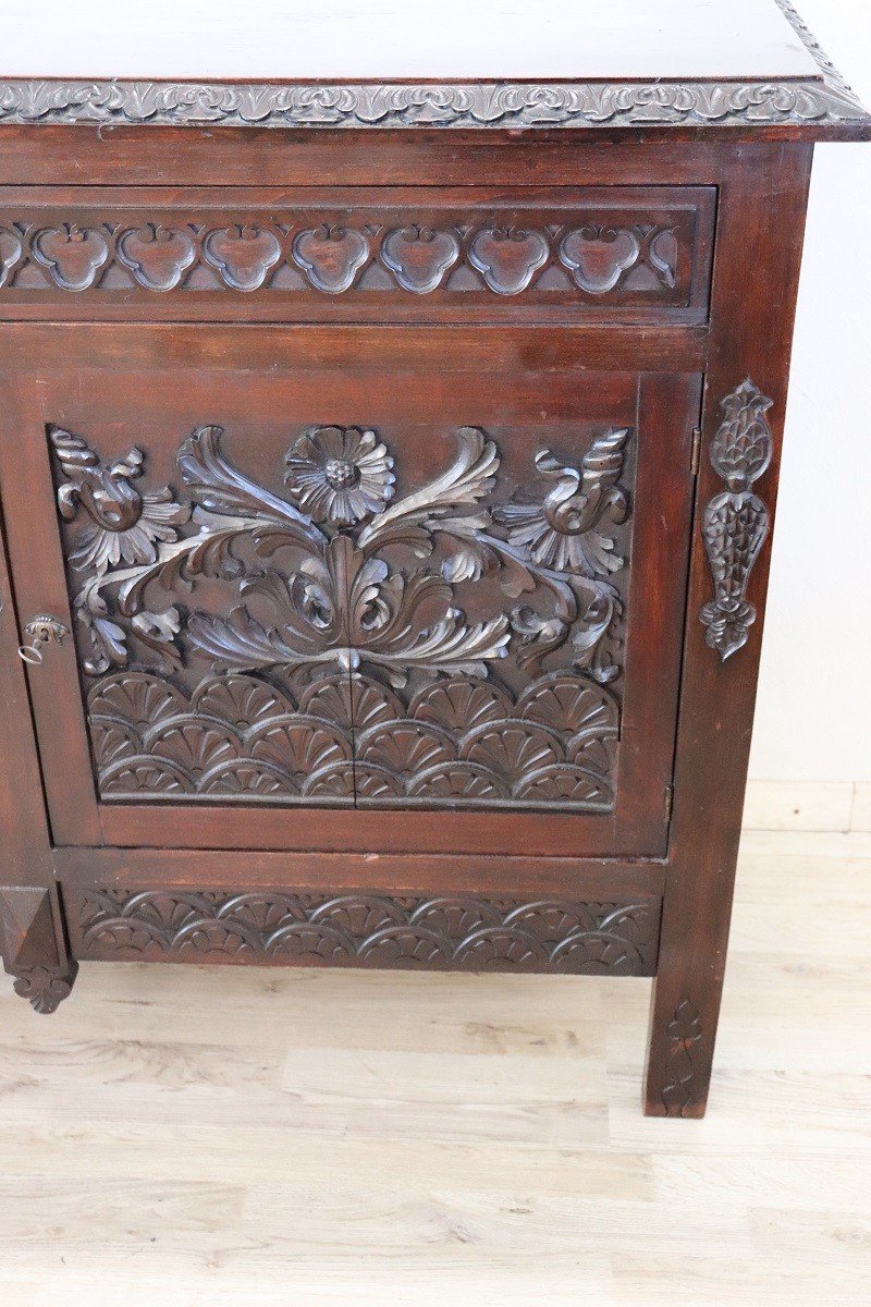 Early 20th Century Beech Sideboard-photo-1